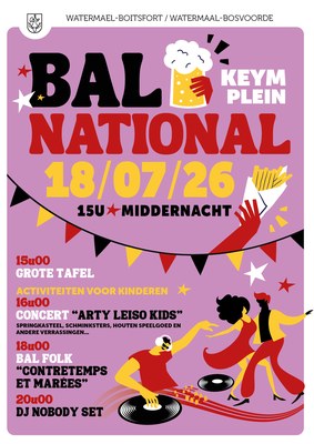 Bal National - zaterdag 18 juli