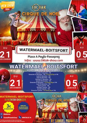 Tik Tak Circus - 21 december tot 5 januari