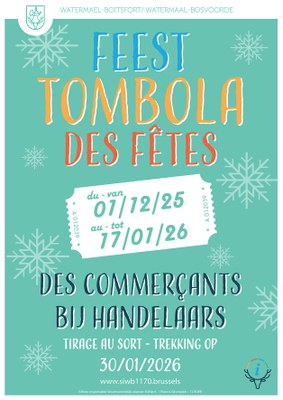 Feest-Tombola - maandag 1 december > zaterdag 17 januari