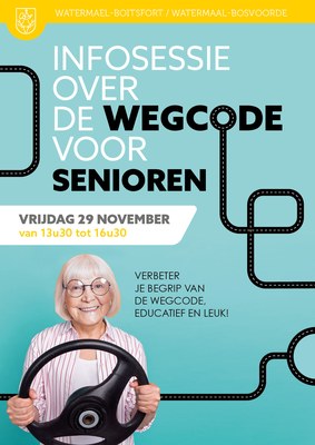 Infosessie over de wegcode voor senioren