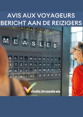 Mazelen: controleer uw vaccinatiestatus voordat u op vakantie gaat !