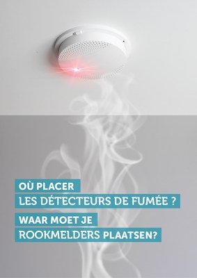 Waar moet je rookmelders plaatsen?